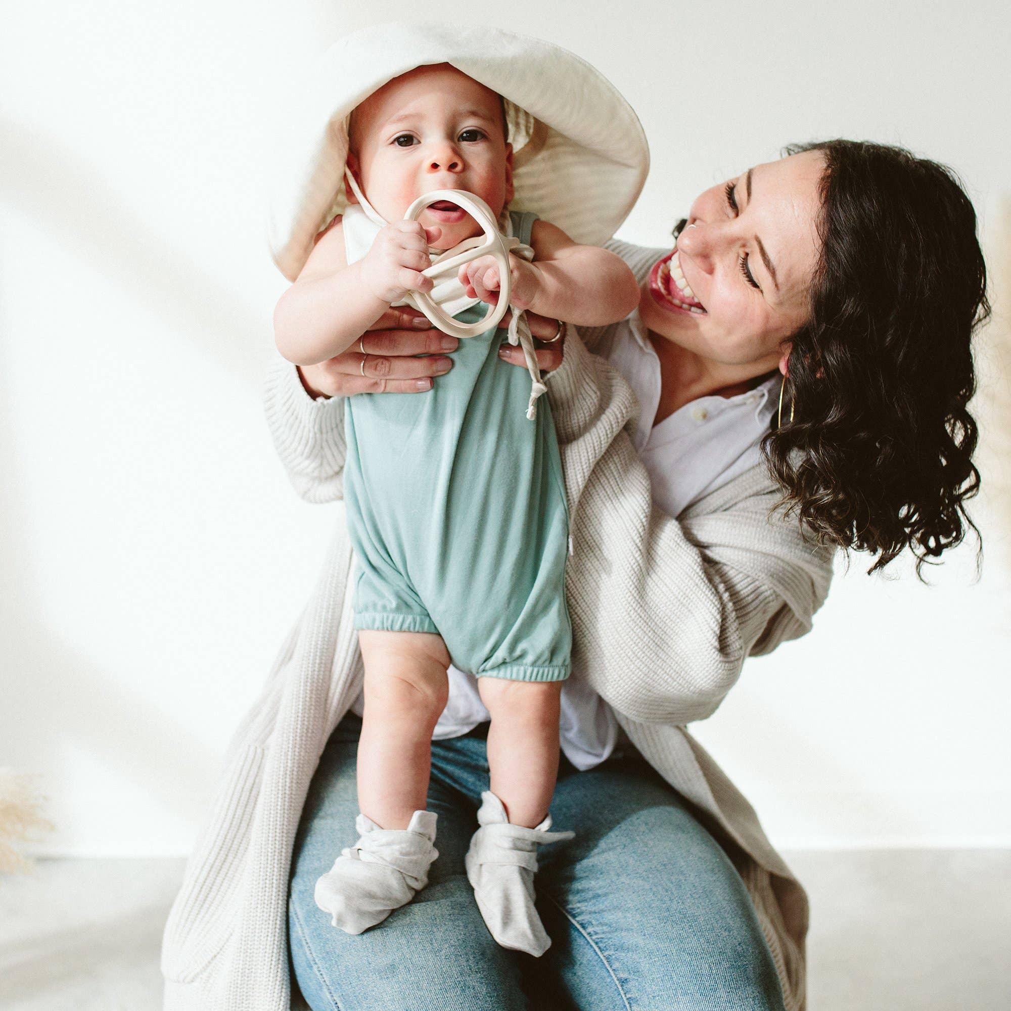 Stay On Baby Boots - Storm Gray: 0-3M