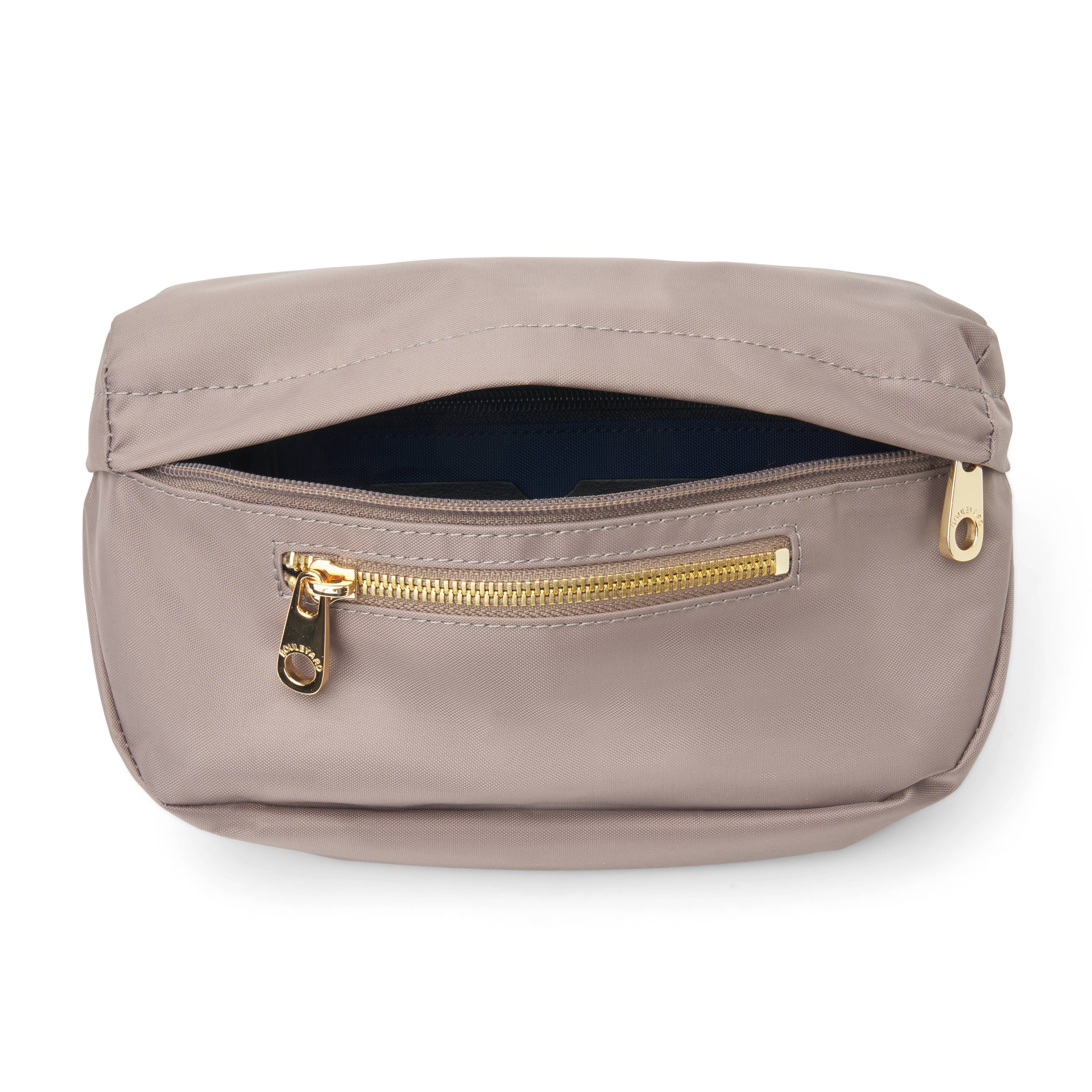 "Franny" Taupe Fanny Pack (Adjustable)