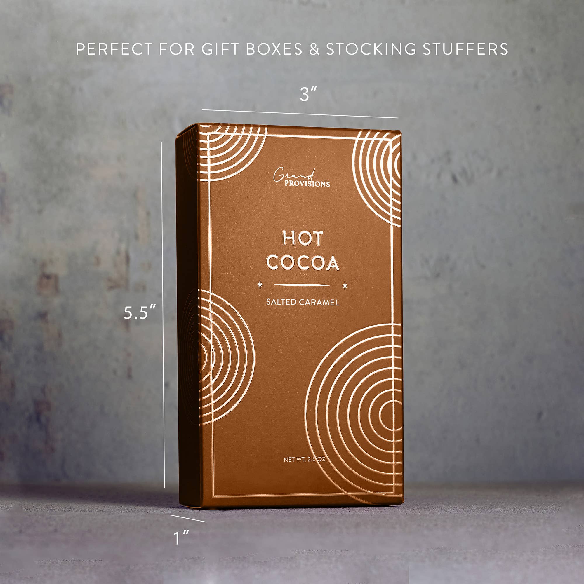 Fall & Holiday Hot Chocolate - Salted Caramel (2.5 oz)