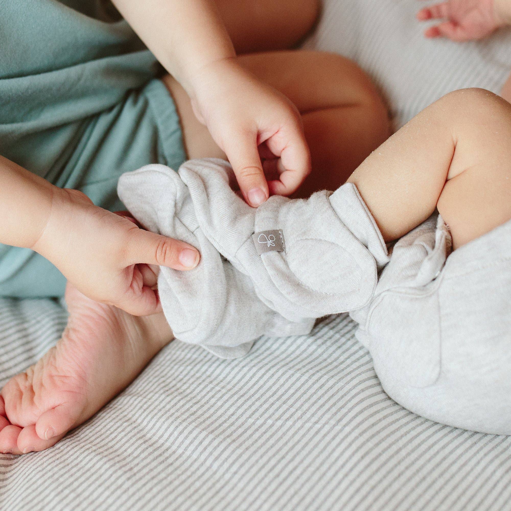 Stay On Baby Boots - Storm Gray: 0-3M