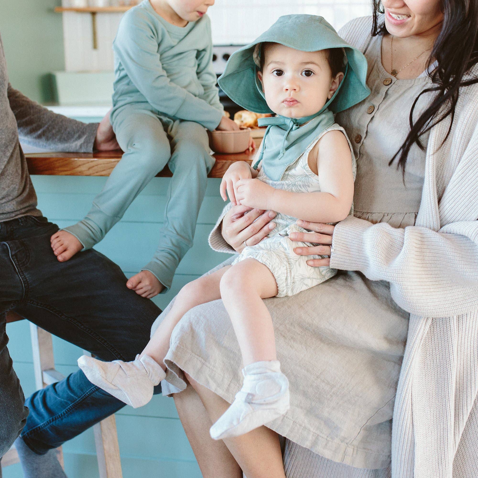 Stay On Baby Boots - Storm Gray: 0-3M