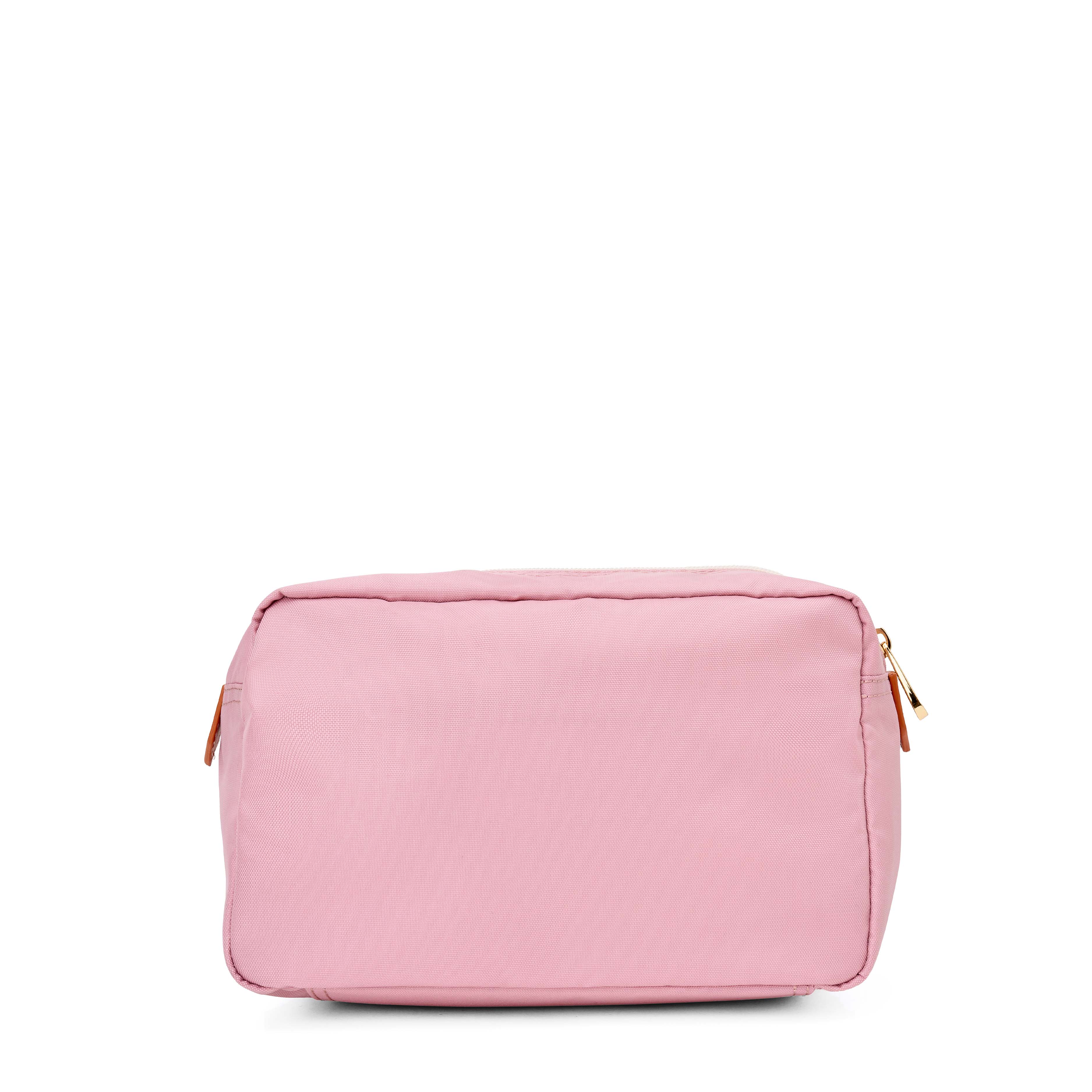 "Winnie" Large Utility Pouch (Personalizable): NAVY STRIPE