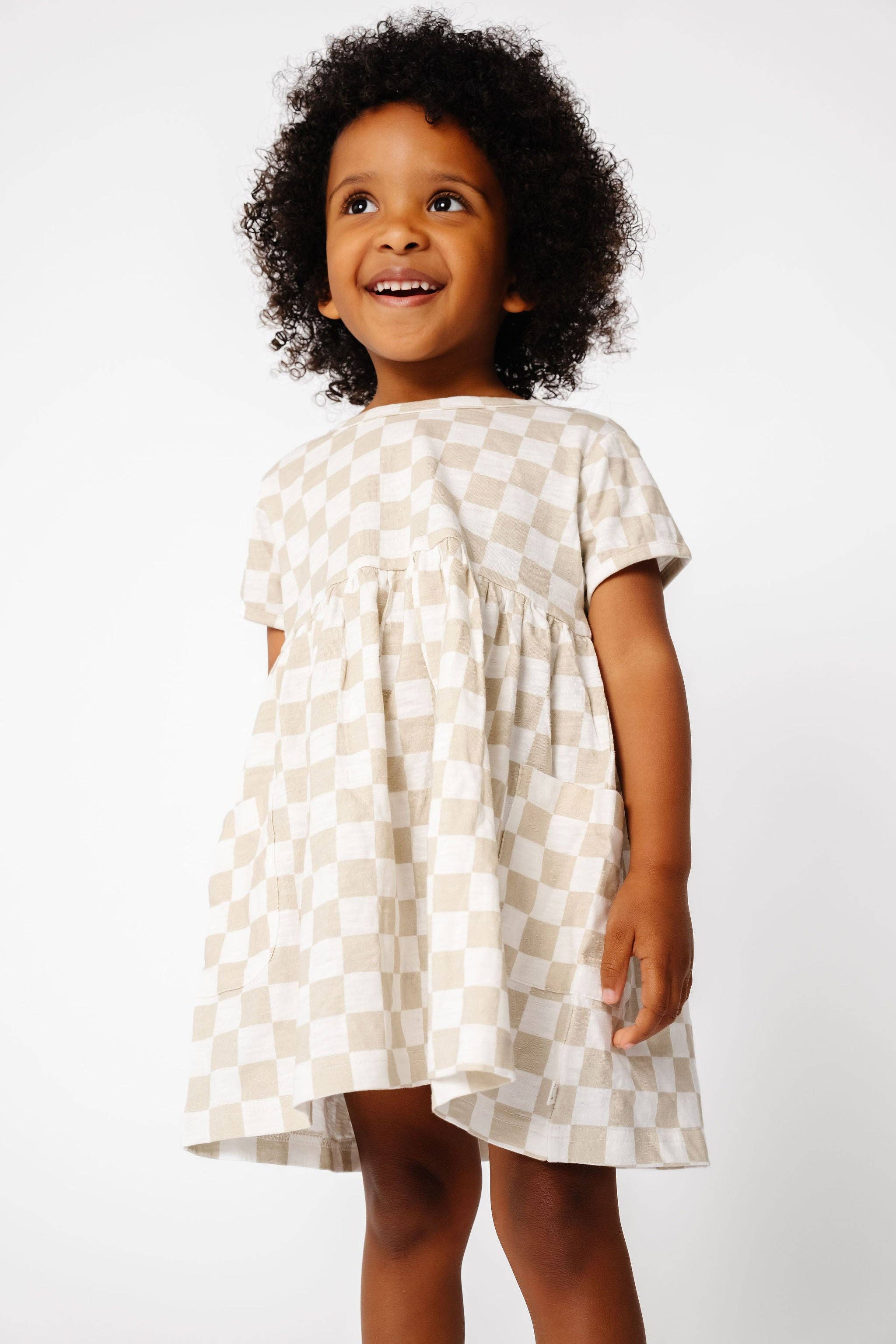 T-Shirt Dress - Brooks: 2T