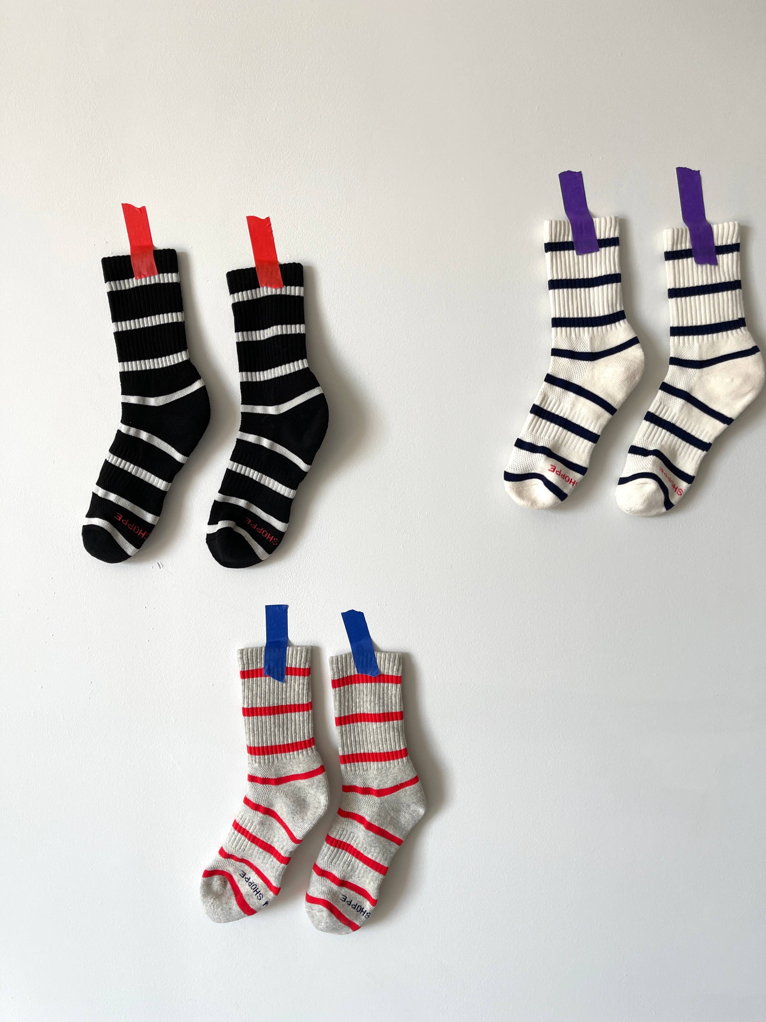 Striped OSU Socks
