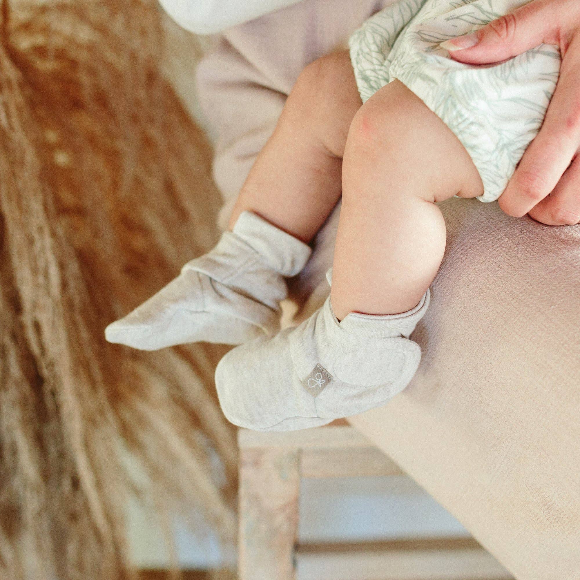 Stay On Baby Boots - Storm Gray: 0-3M