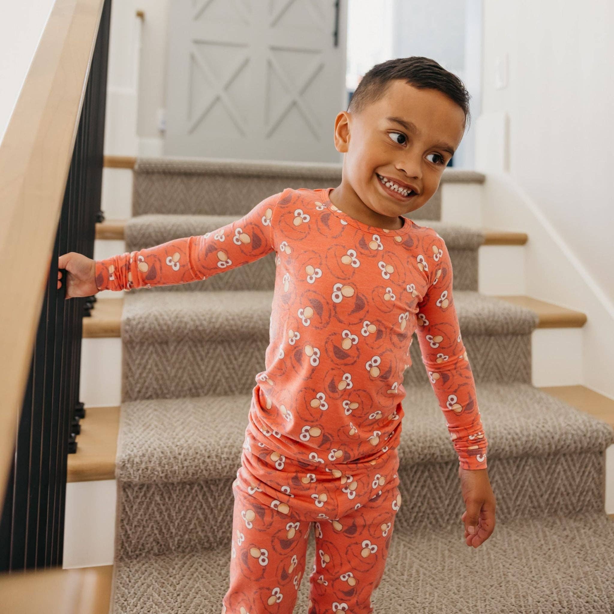 2pc Long Sleeve Pajama Set - Elmo: 2T