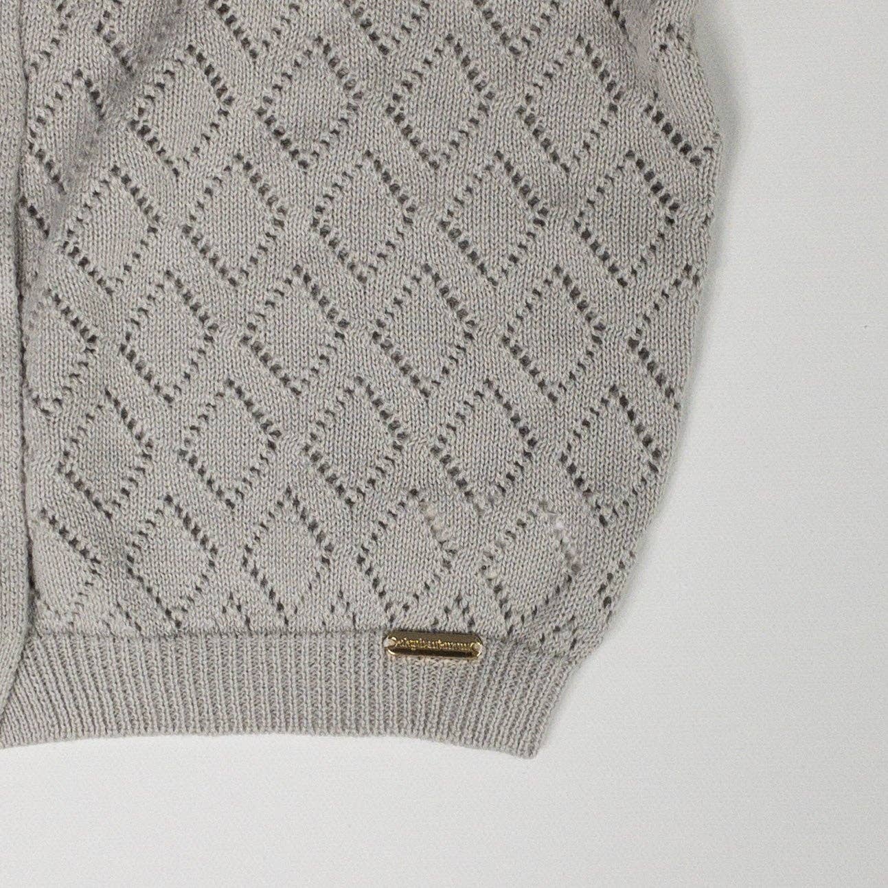 Diamond Gray Sweater Baby: 0-6M / Diamond Gray