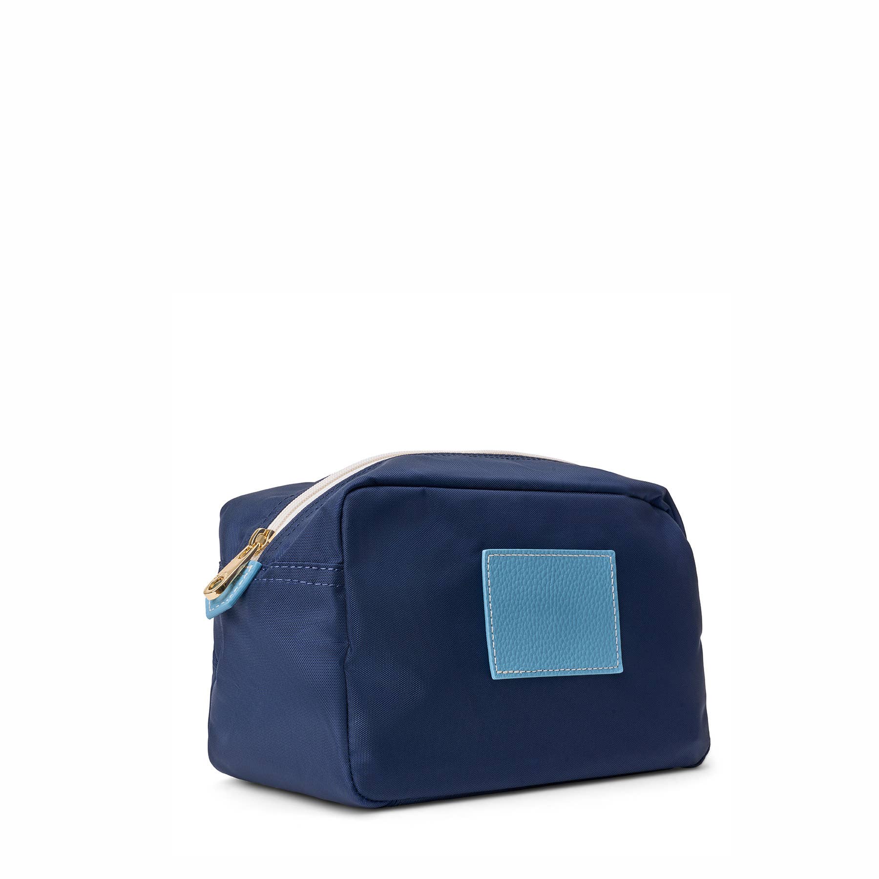 "Winnie" Large Utility Pouch (Personalizable): NAVY STRIPE