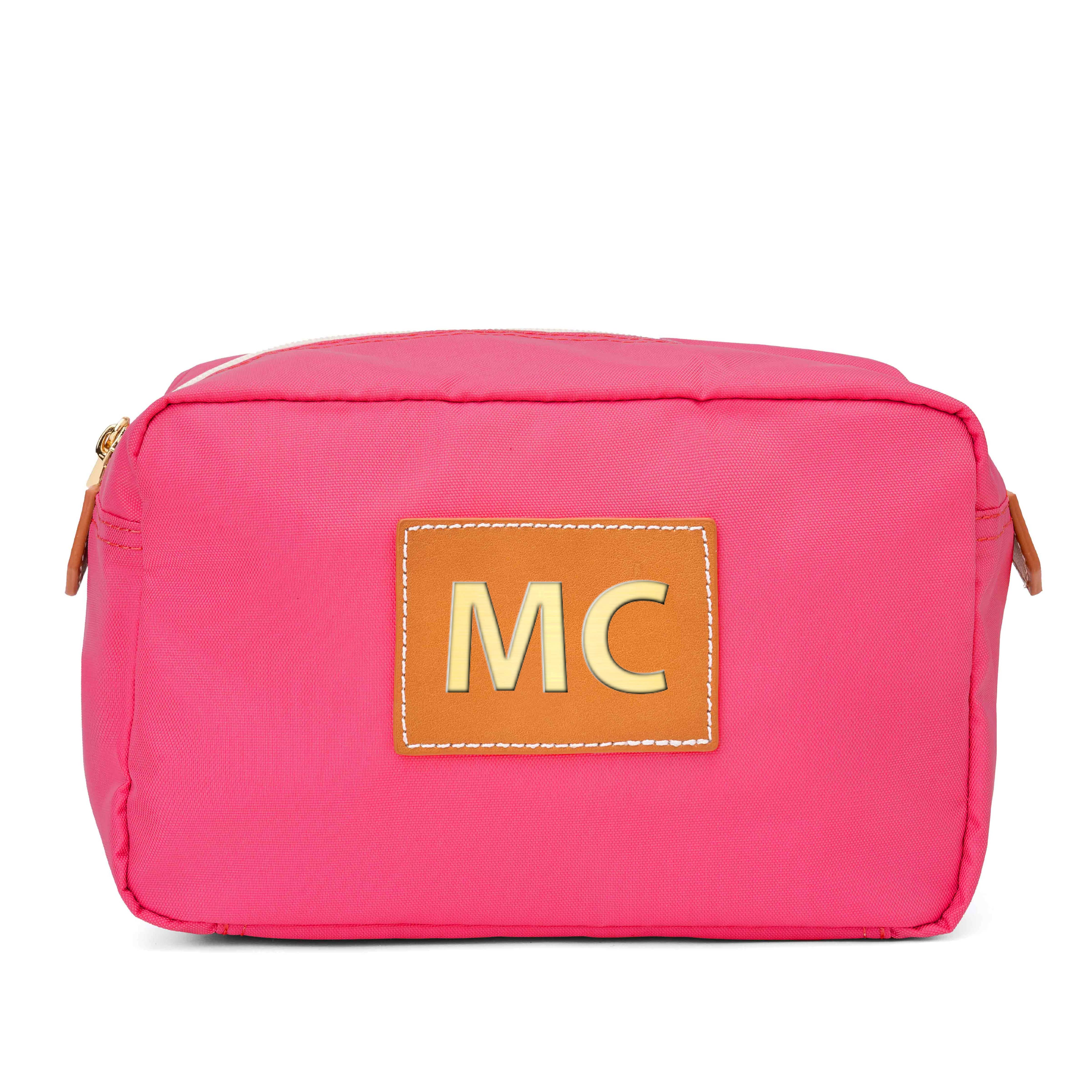 "Winnie" Large Utility Pouch (Personalizable): NAVY STRIPE