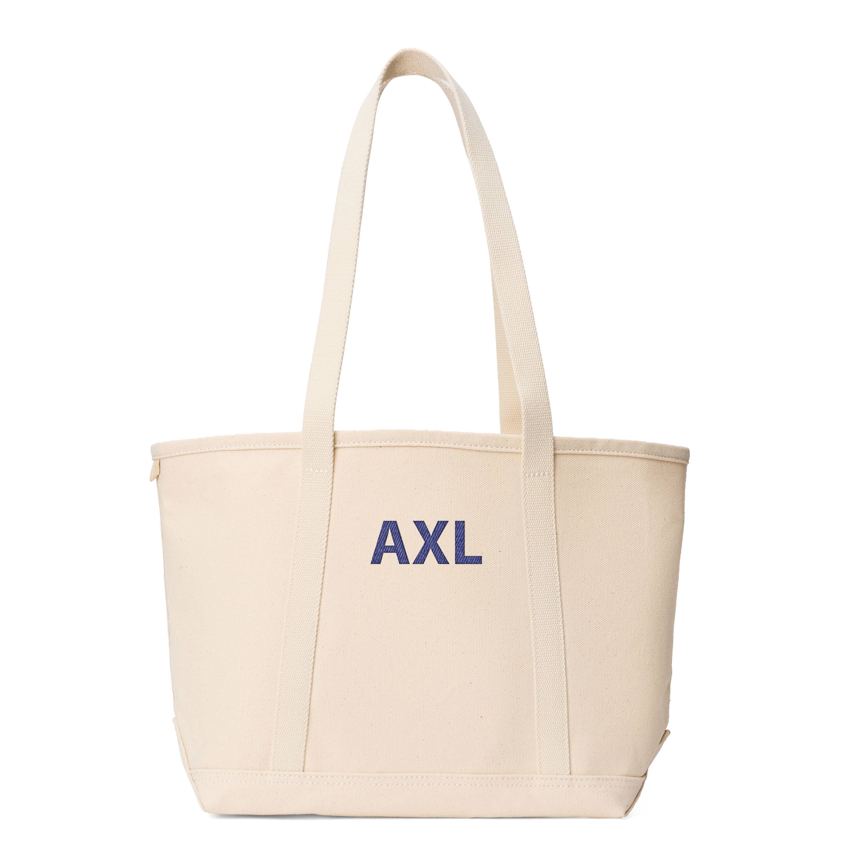 "Axel" Canvas Tote (Personalizable)