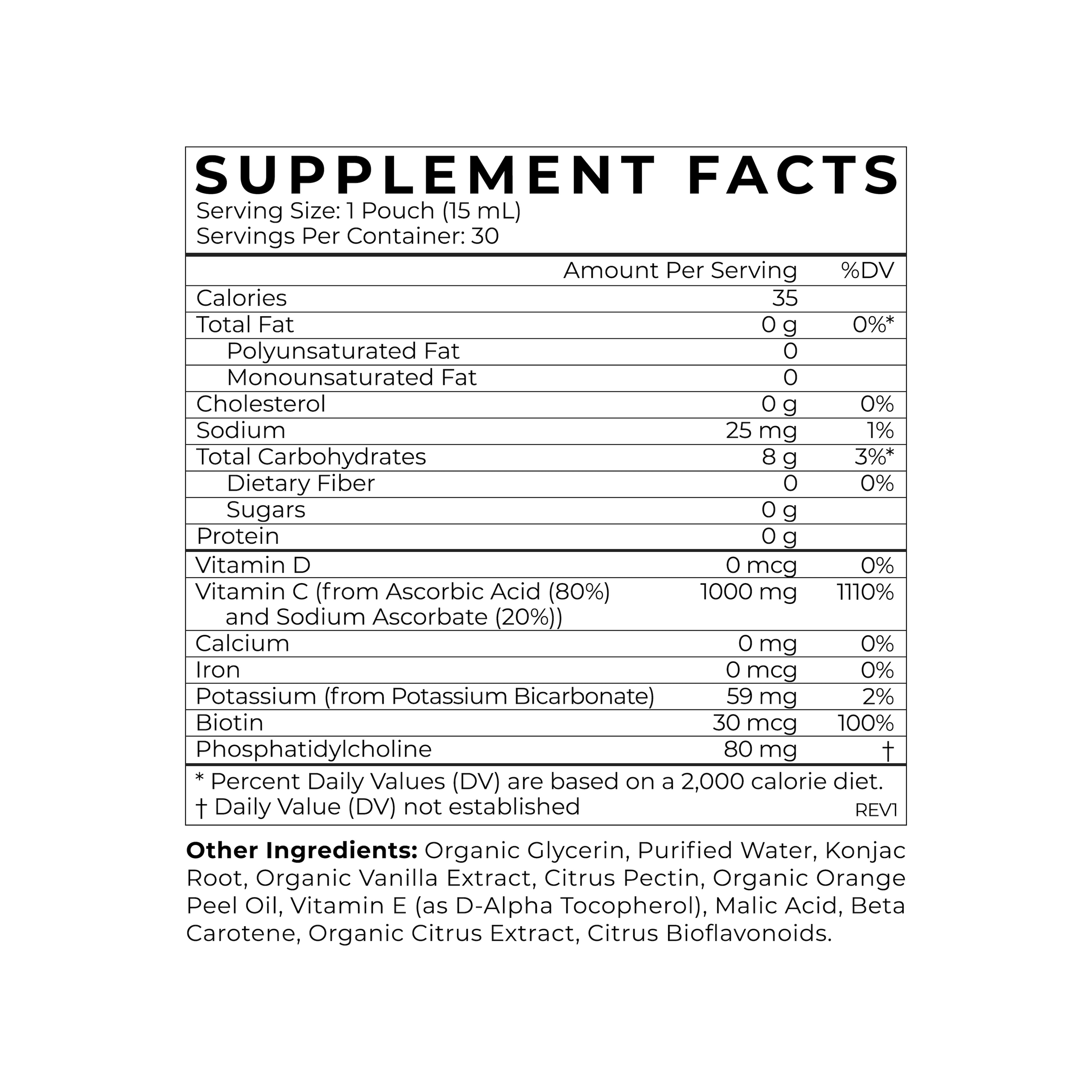 Liposomal Vitamin C