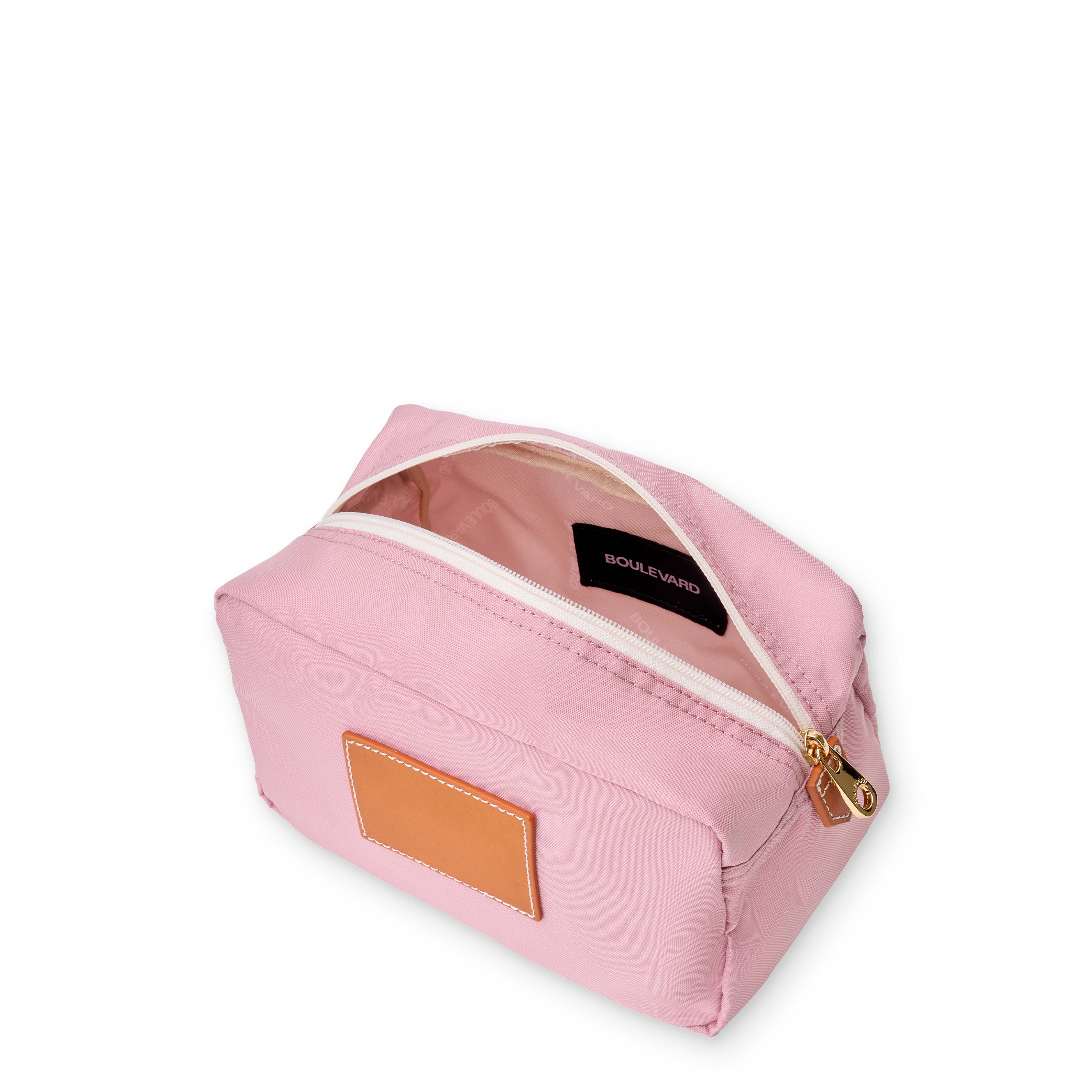 "Winnie" Large Utility Pouch (Personalizable): NAVY STRIPE