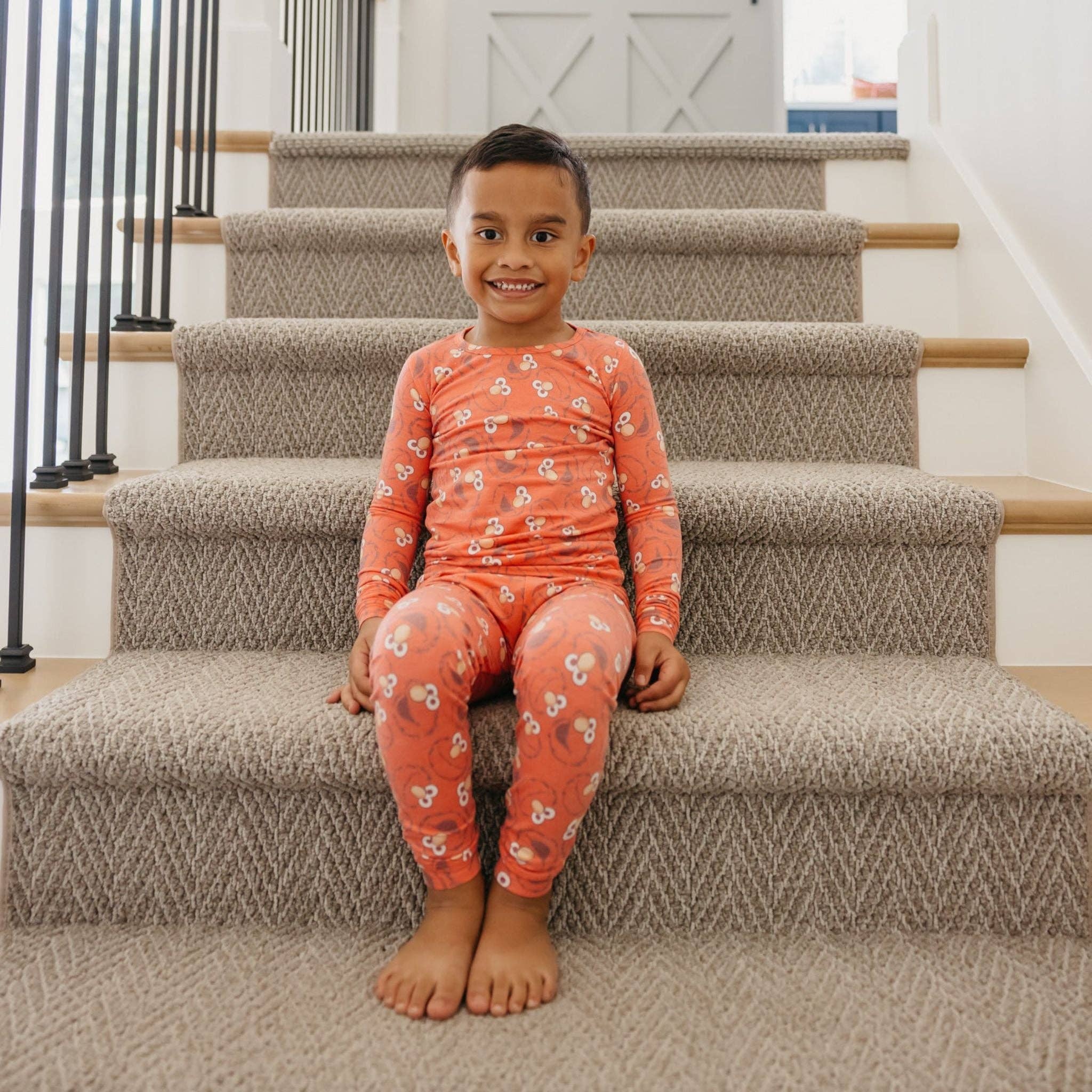 2pc Long Sleeve Pajama Set - Elmo: 2T