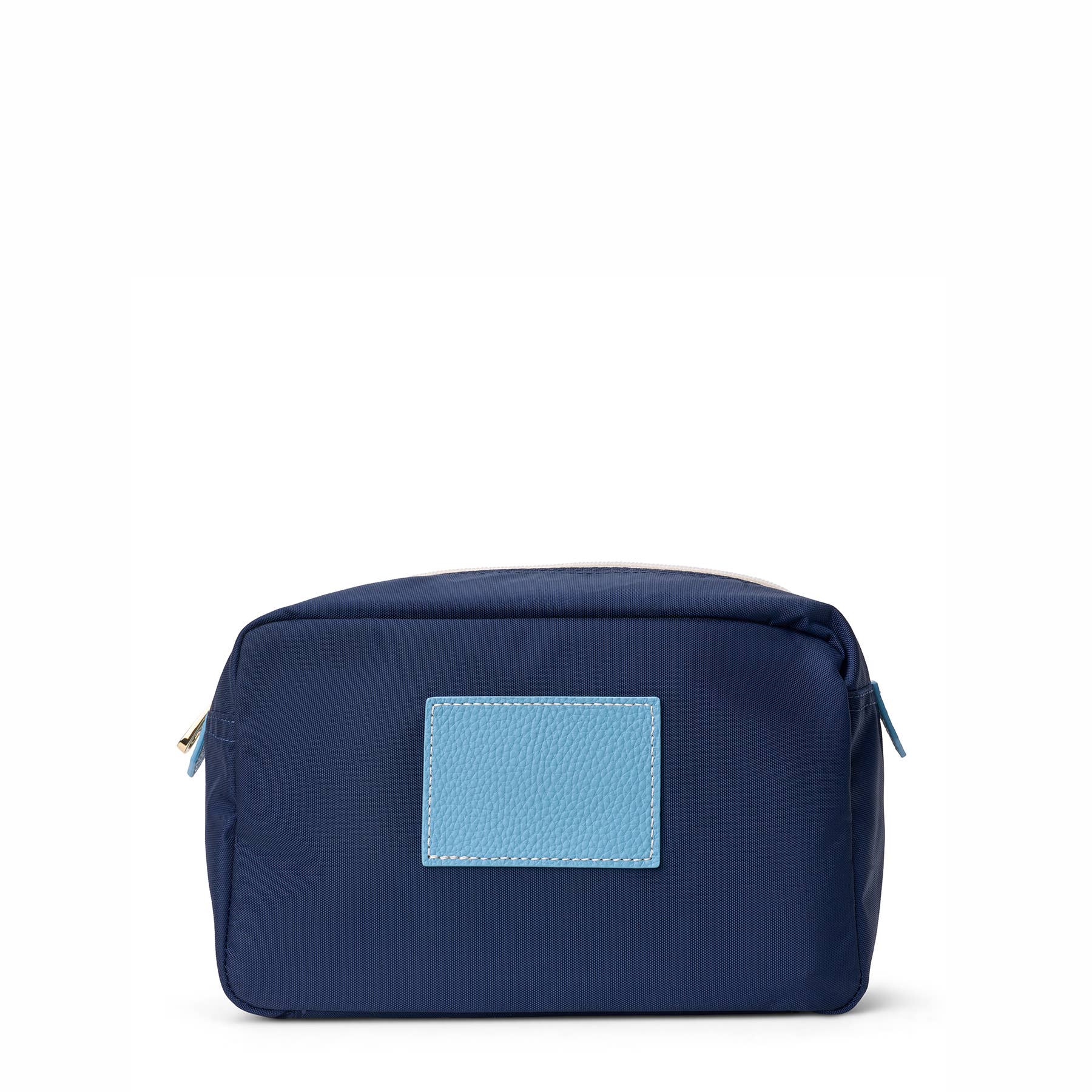 "Winnie" Large Utility Pouch (Personalizable): NAVY STRIPE
