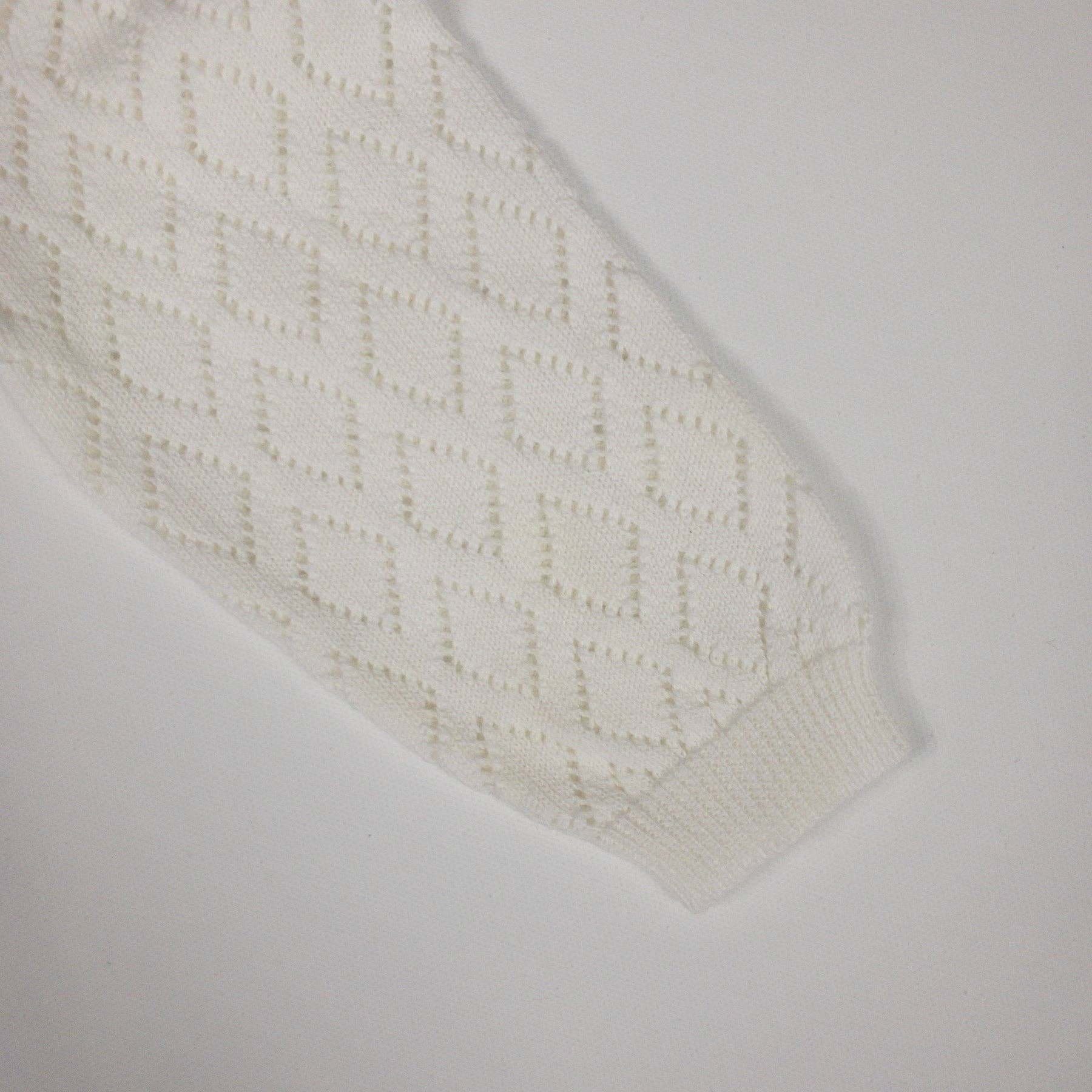 Diamond White Sweater Baby: 7-12M / Diamond White