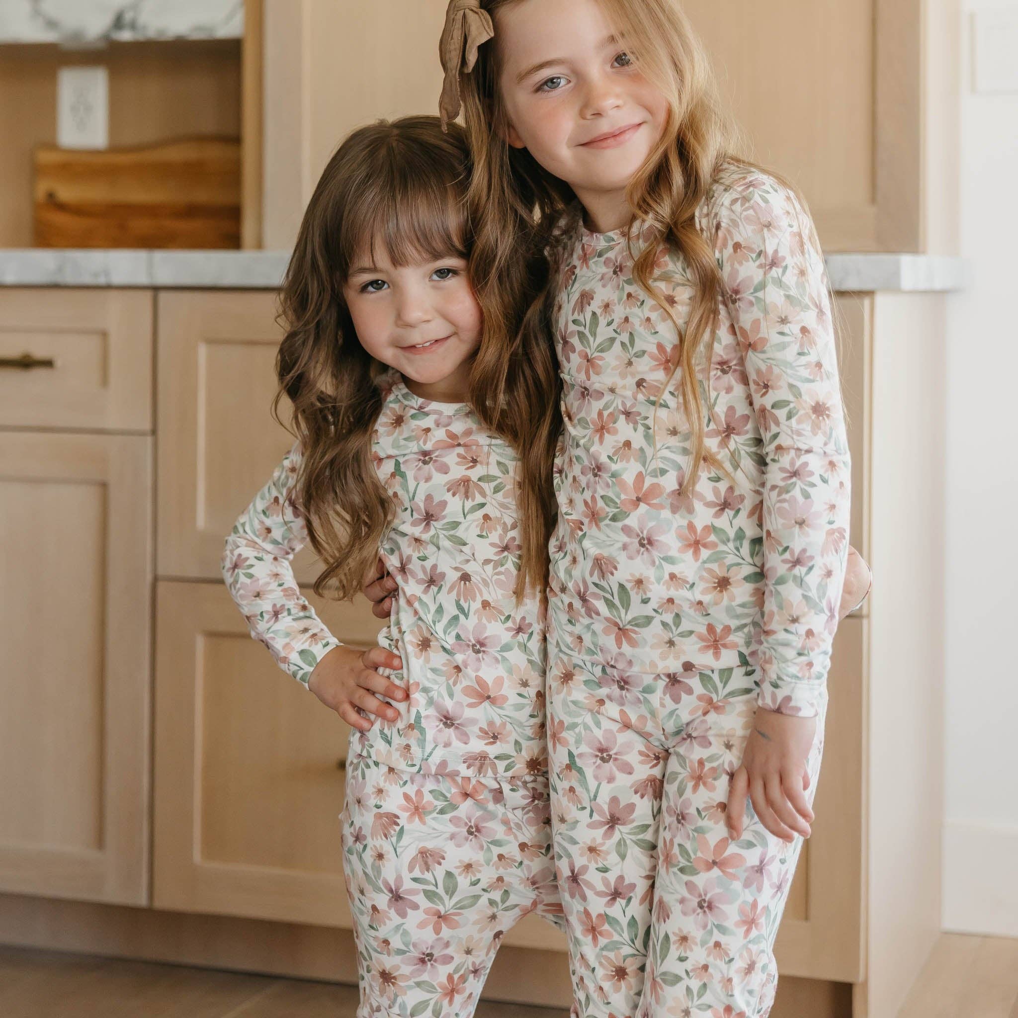 2pc Long Sleeve Pajama Set - Natalie: 2T