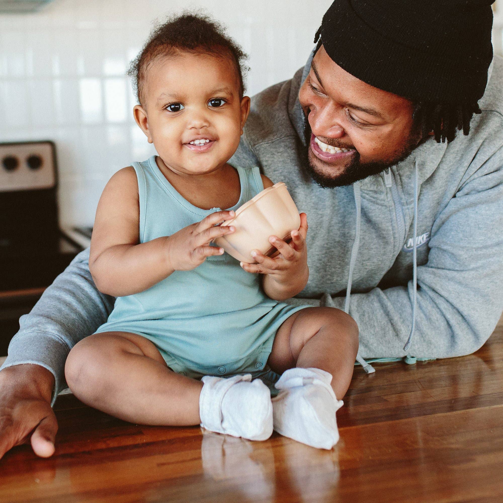 Stay On Baby Boots - Storm Gray: 0-3M