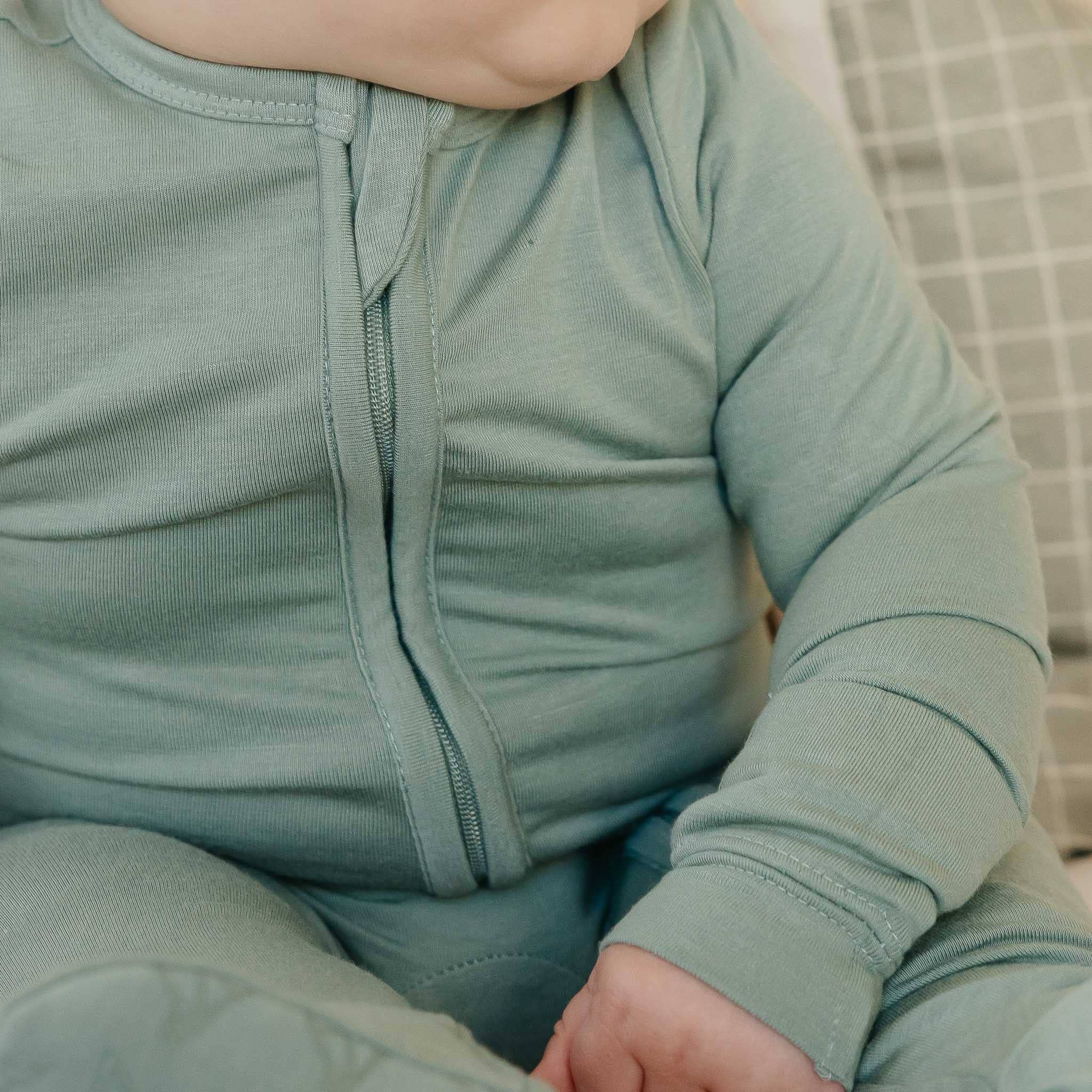Zip-Up Footie Pajama - Briar: 6-12 Months