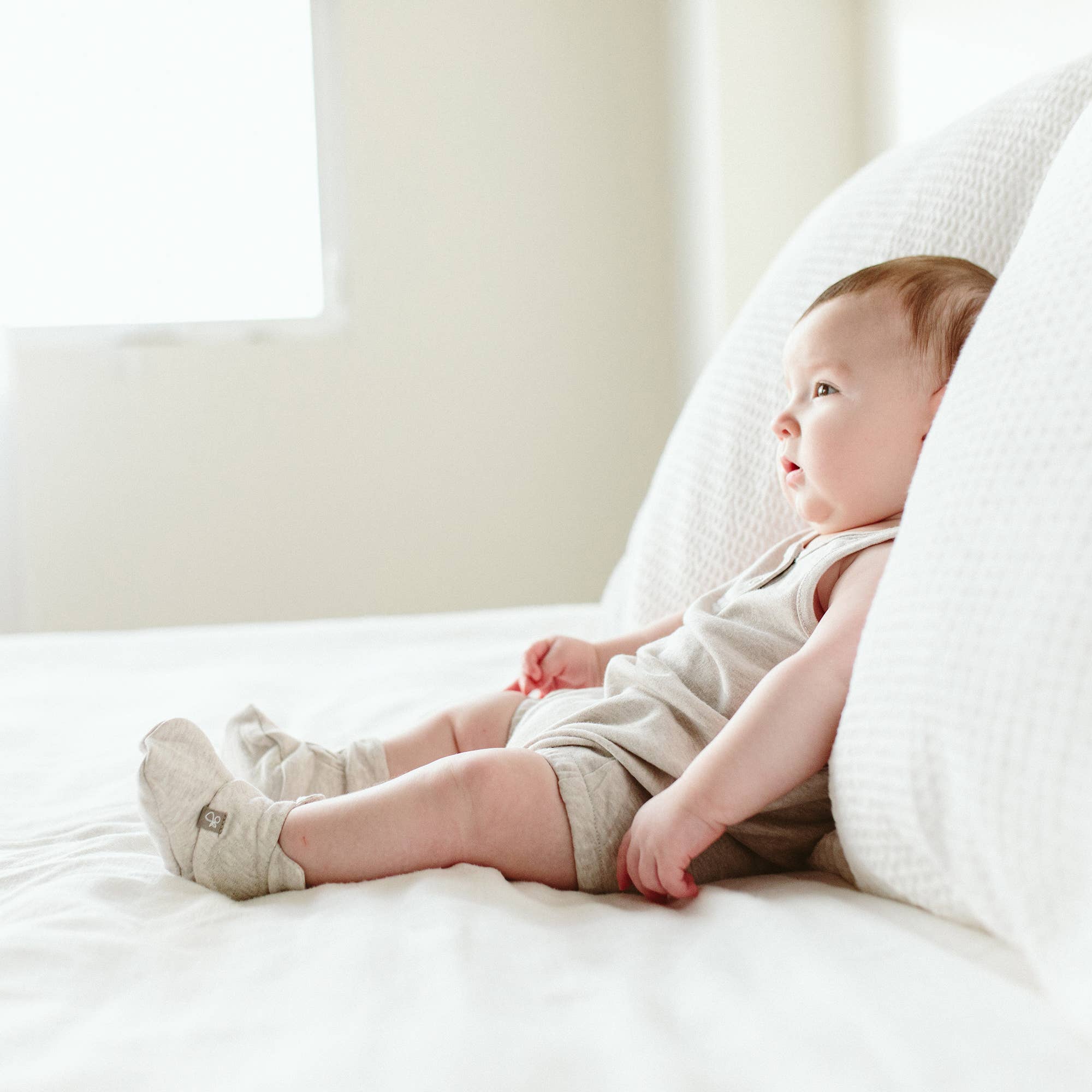 Stay On Baby Boots - Storm Gray: 0-3M