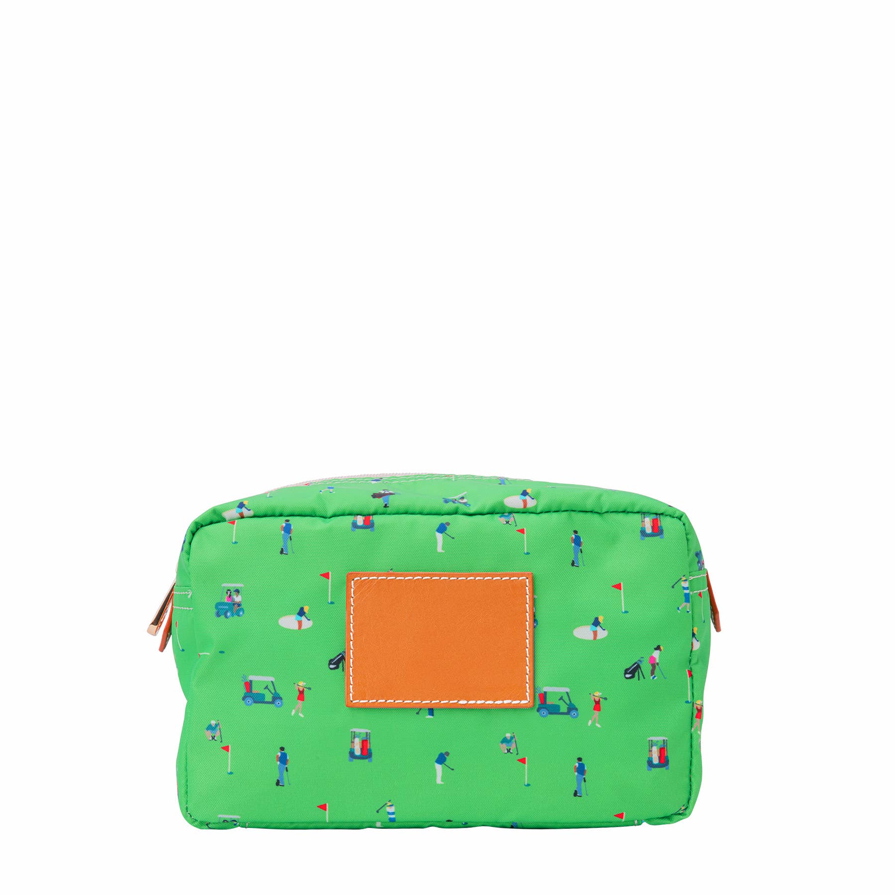 "Winnie" Large Utility Pouch (Personalizable): NAVY STRIPE