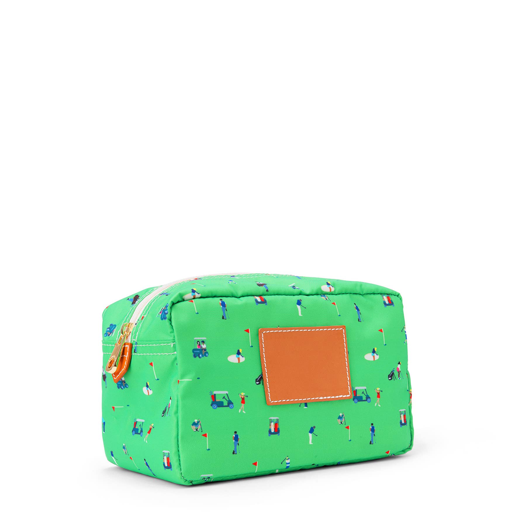 "Winnie" Large Utility Pouch (Personalizable): NAVY STRIPE