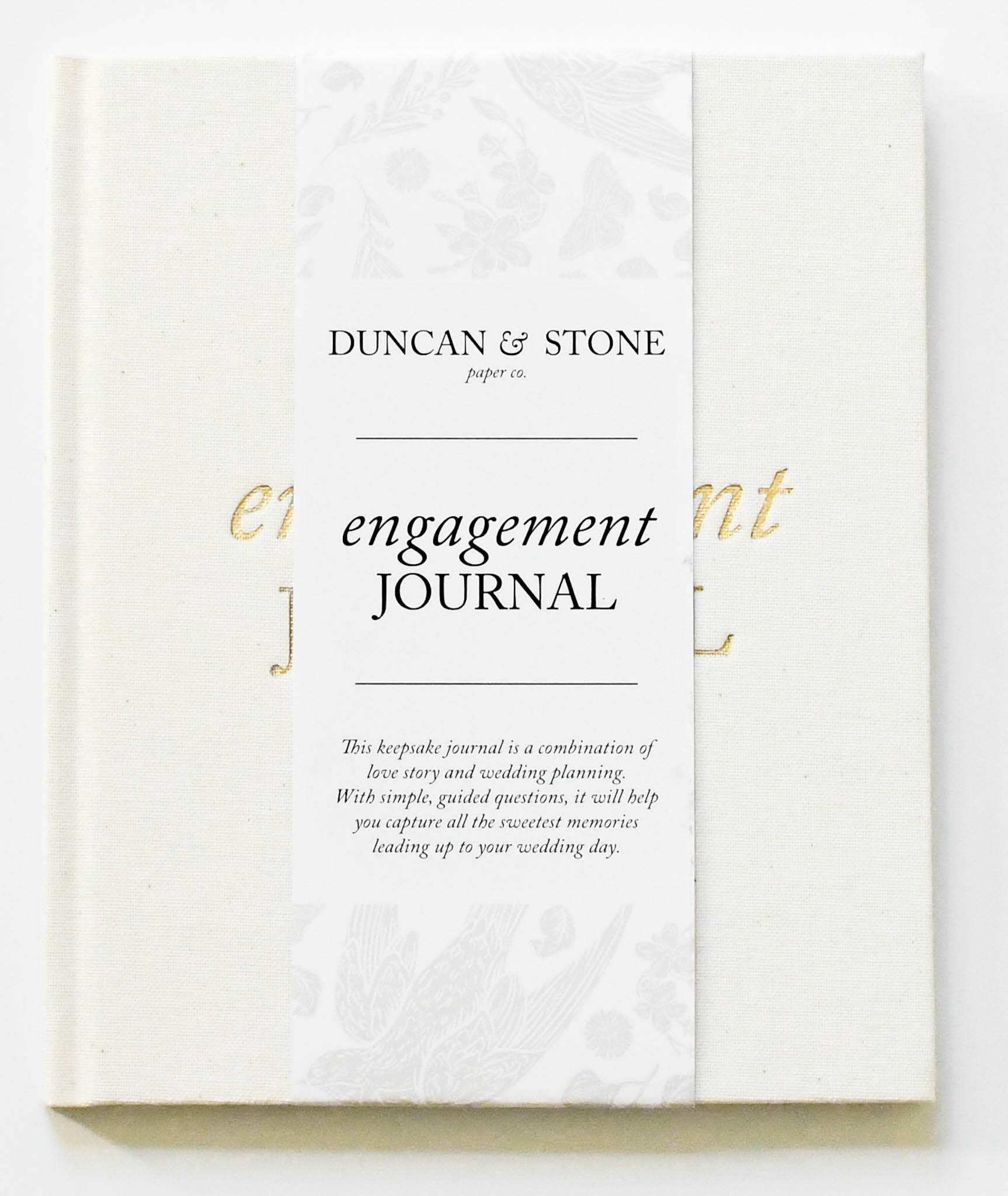 Engaged Journal Wedding keepsake journal | Honestweddingadvice.com