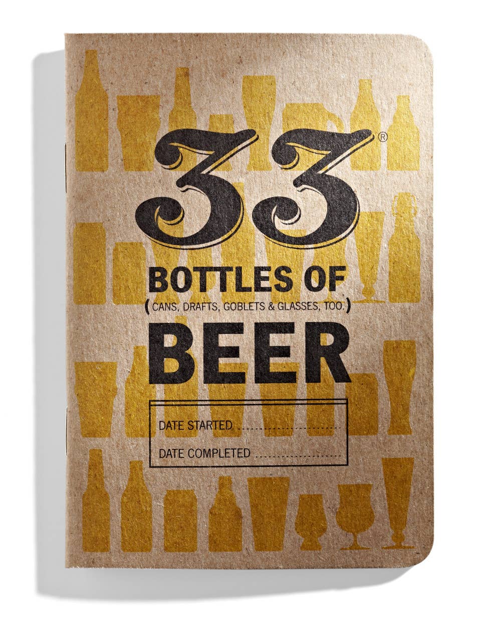 33 Bottles Of Beer Tasting Notebook
