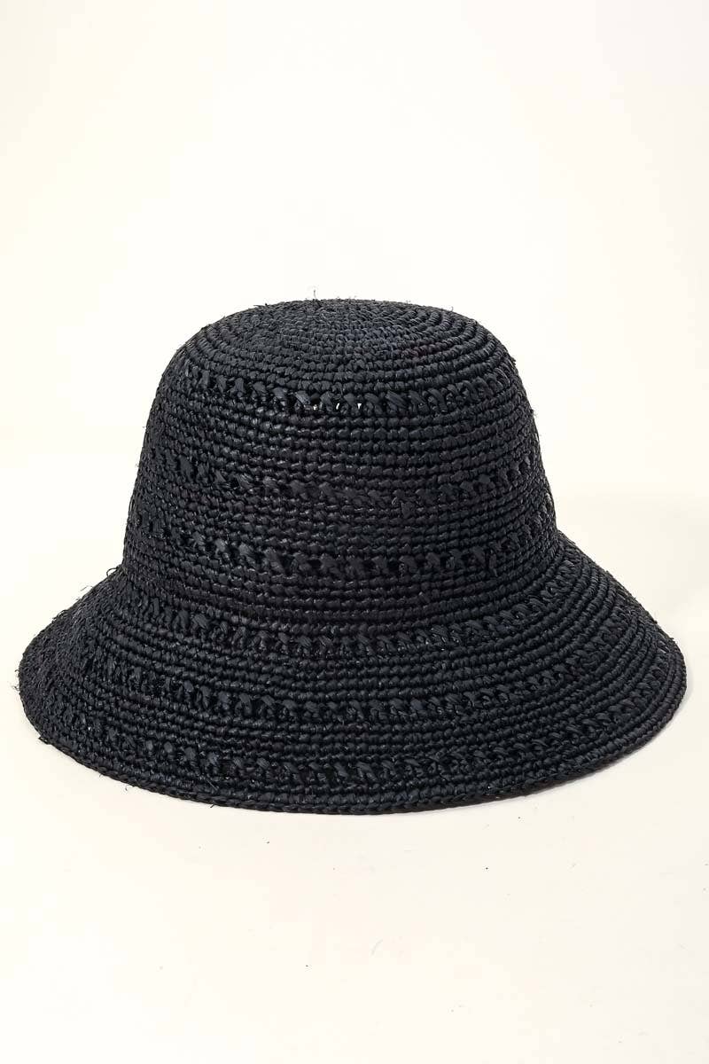 Intricate Weave Pattern Bucket Hat