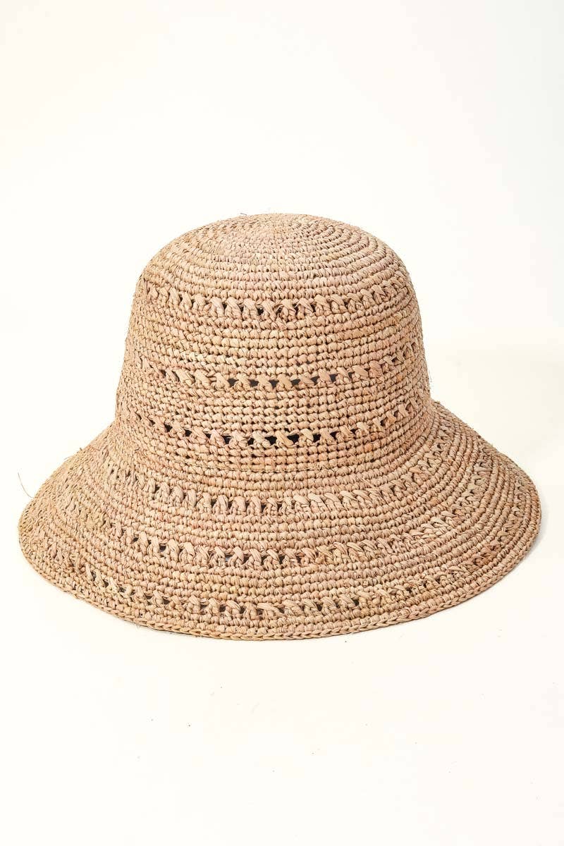 Intricate Weave Pattern Bucket Hat