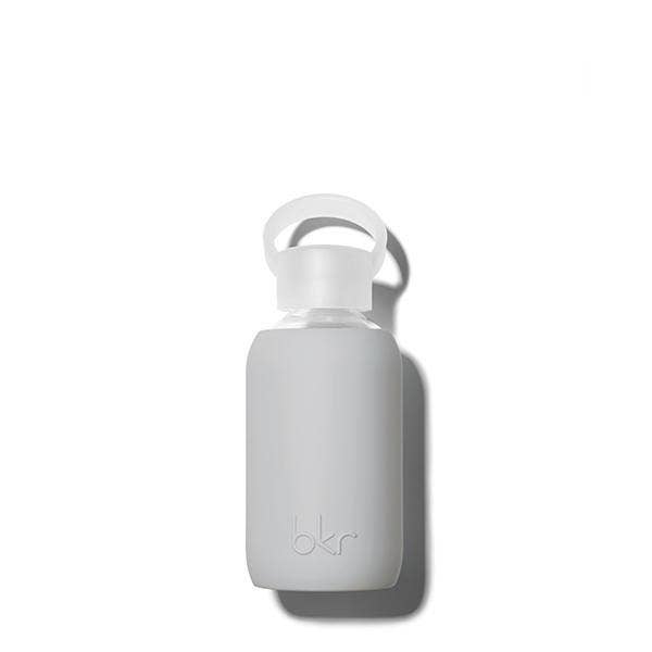 Gray BRK Glass Water Bottle, 250ml